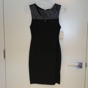 Bar III Black knee length dress